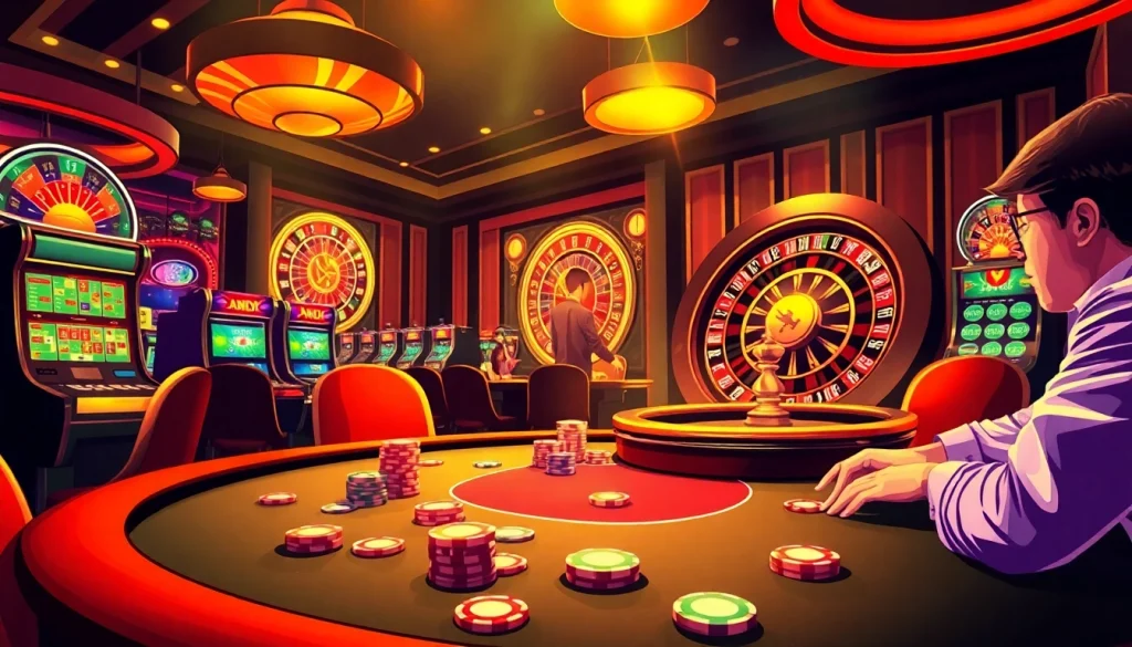 At JL111, experience high-stakes poker with focused players and vibrant chips.